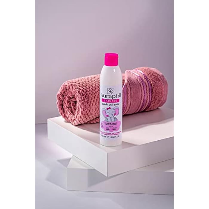 Auraphil Shampoo for Kids - Natural Sulfate & Paraben Free Shampoo with Argan Oil, Coconut, Calendula & Panthenol – For Deep Conditioning & Scalp Protection – Safe for the Whole Family - Image 1